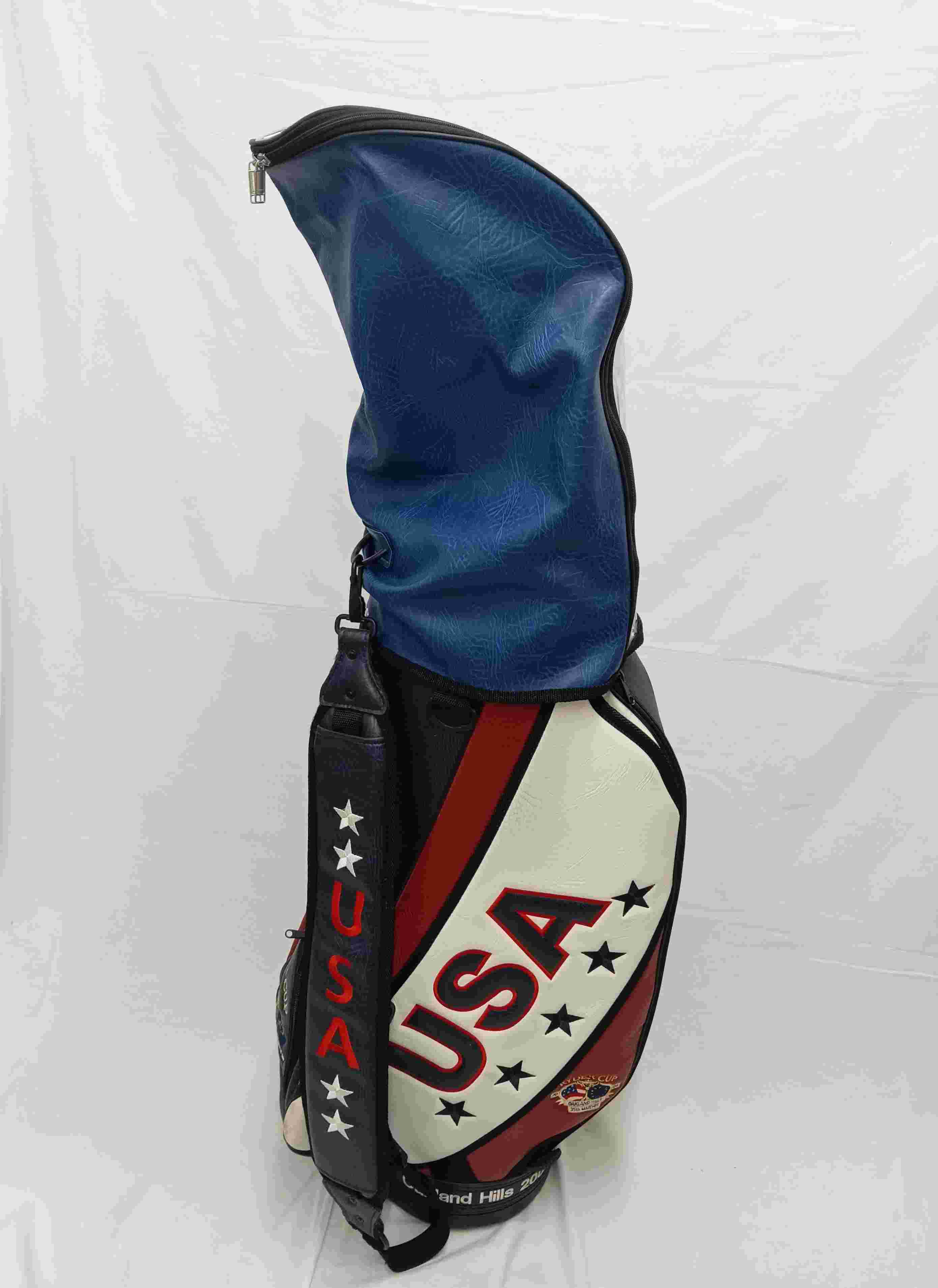 ★希少★USA Oakland Hill★キャディ-バック★グレー★フ-ドなし★ ☆希少☆USA Oakland Hill☆キャディ-バック☆グレー☆フ-ドなし
