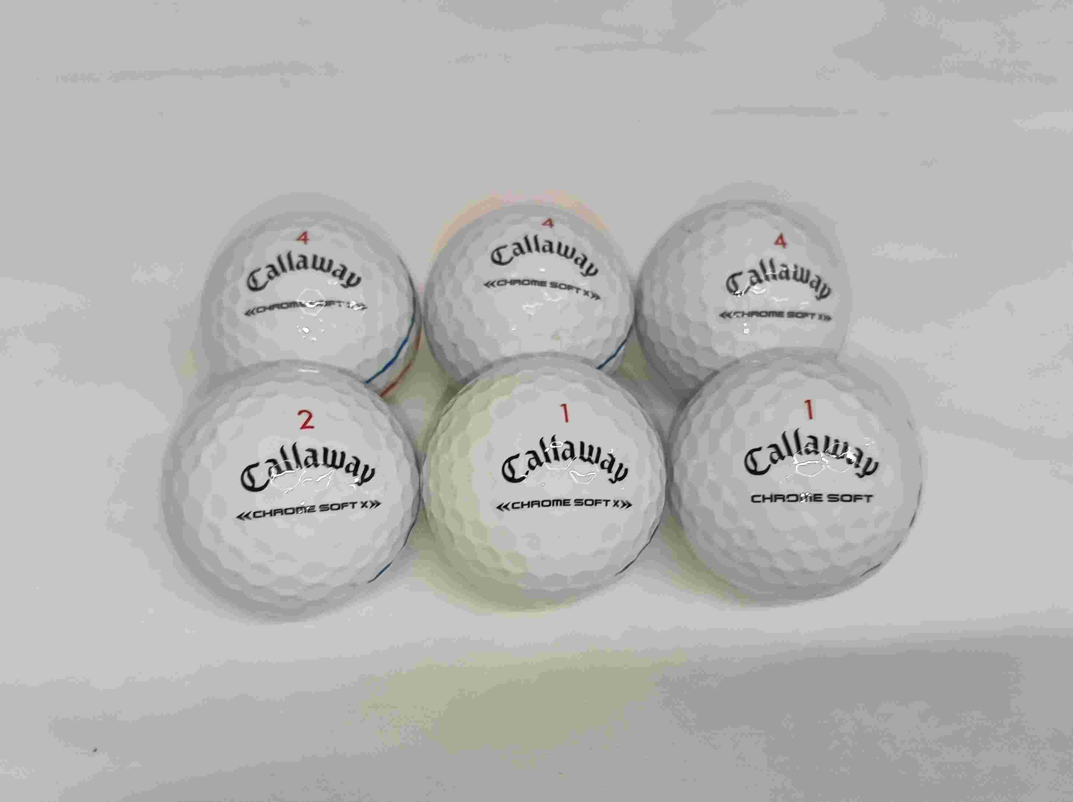 Callaway Chrome Soft ゴルフボール 4個セット キャロウェイ 2024